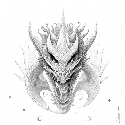 Dragon And Warer