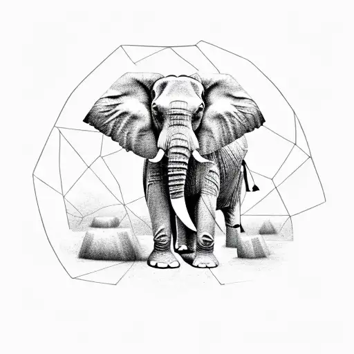 Elephant Geometric