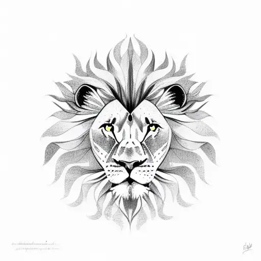 Half Lion Half Black Women