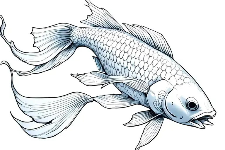 Cybersigilism Koi Fish