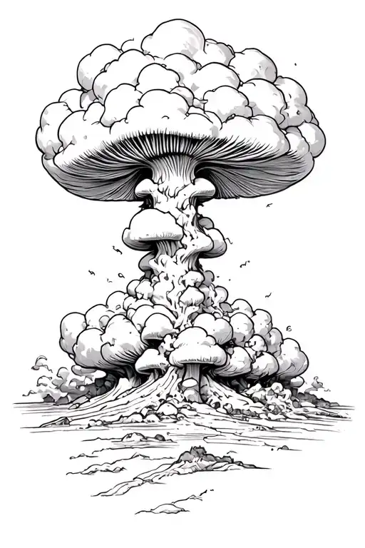 Mushroom Cloud Explosion