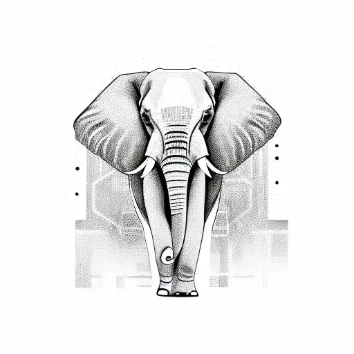 Elephant Geometric Minimaliatic