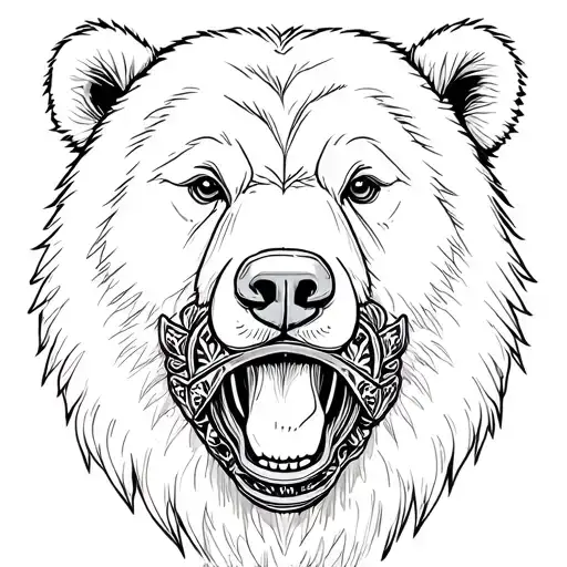 Bear Muzzle With Oschal