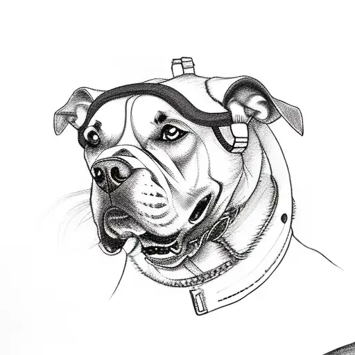 A Dog Riding A Motorcycle Named Gyxer