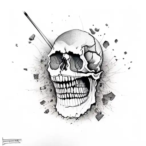 Skull Floral Ralph Steadman Fear And Loathing