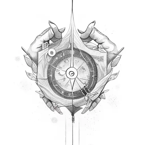 Hand With 5 Different Zodiac Signs Dangling