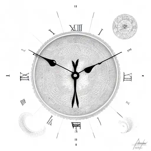 Clock With Aidan Grace Elsie