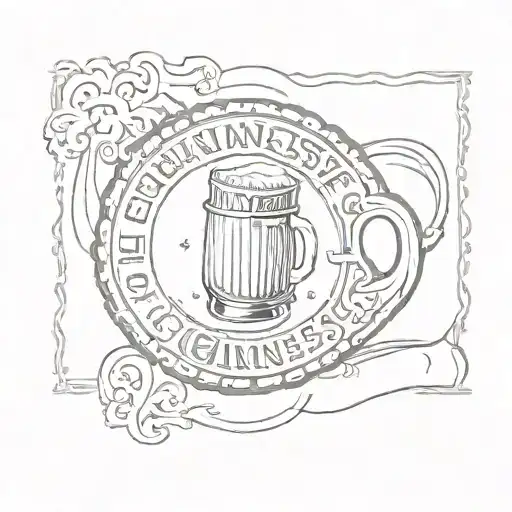 Irish Postage Stamp With Pint Of Guinness Guinness Stock Videos