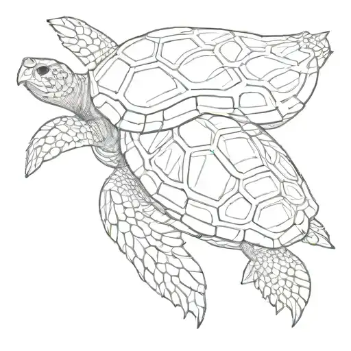 Turtle Changes Its Shell