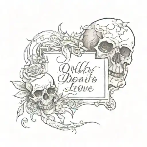 Only Death Can Separate Love Letter Written