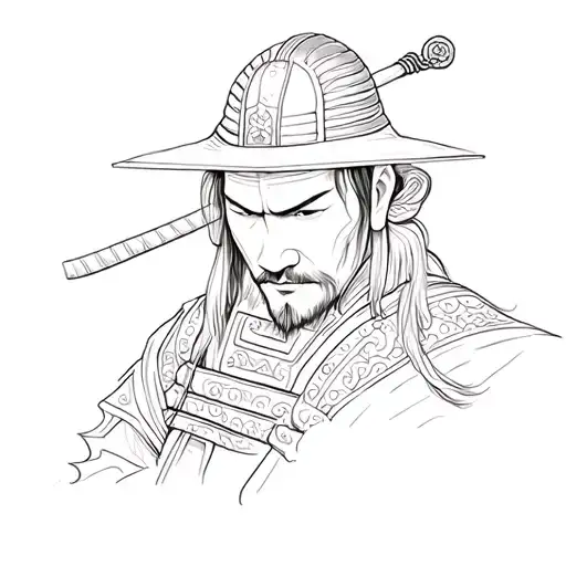 Traditional Japanese Samurai