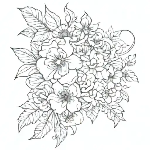 Disney Floral Fine Line