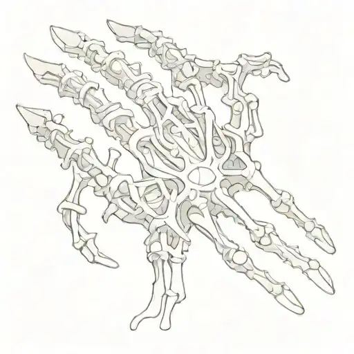 Skeleton Hand Suh Dude