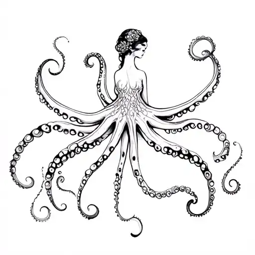 Octopus And Women