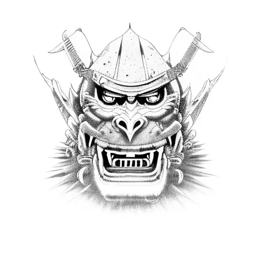 Horror Monster Samurai