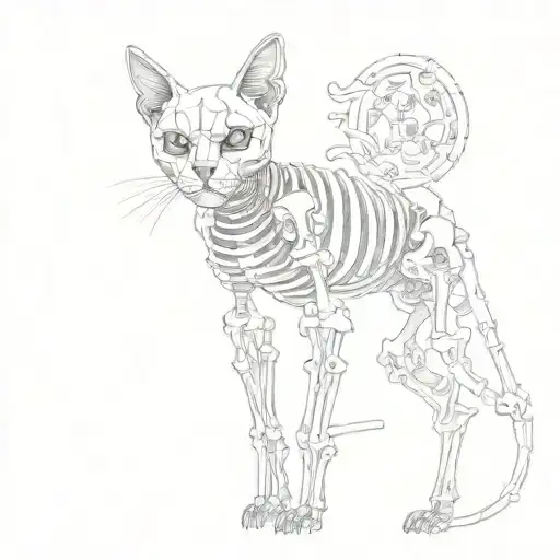 The Skeleton And The Cat