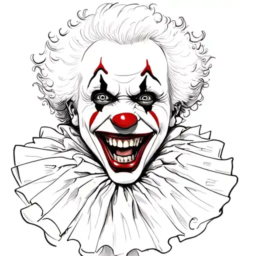Creepy Clown Laughing
