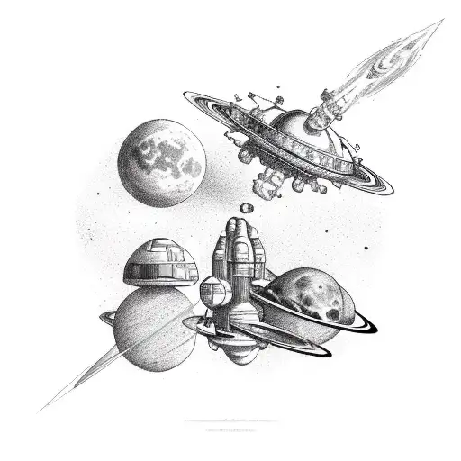 Space Theme For Chest