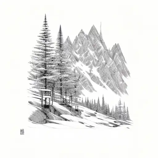 Mountain Scene Jori Taniguchi