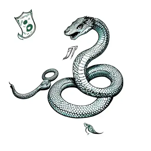 777 And A Snake With Money