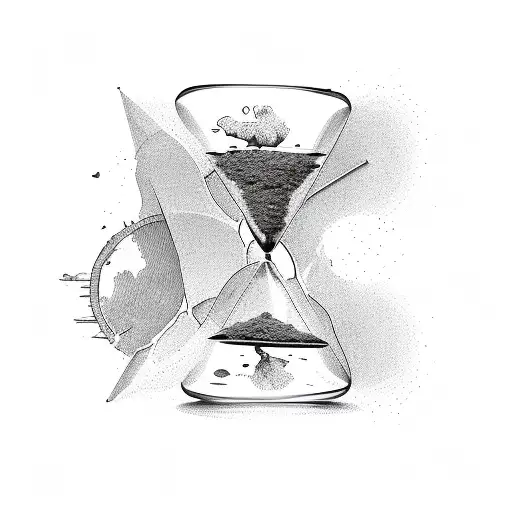 Cracked Hourglass