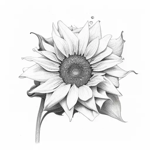 Sunflower Rose Lily Hydrangea Marigold Butterfly