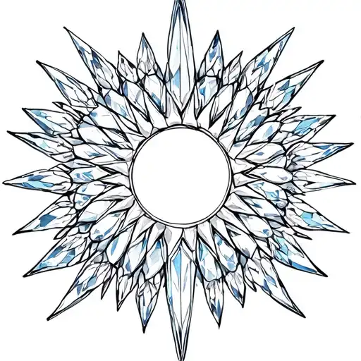 Sun Made Out Of Crysstal