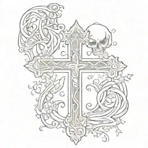 The Word Dream Crosses Out The Word Dead In The Cross