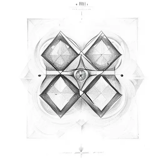 Gemini With Sacred Geometry