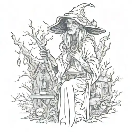 Baba Yaga Witch Creepy