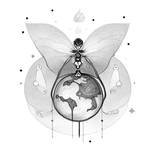 Semi Colon With Fairy