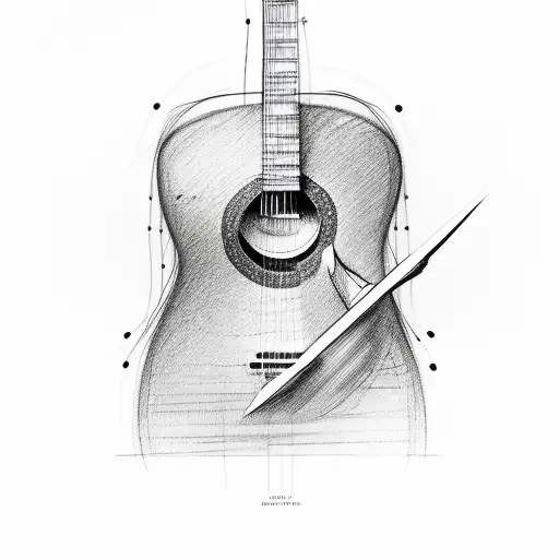 Guitar Made Of Fiber Optic Cables