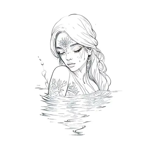A Woman In The Water