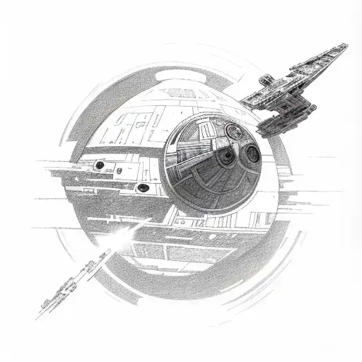 Star Wars With The Millineum Falcon