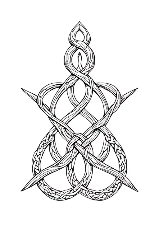 Norse Knot Design Incorporating