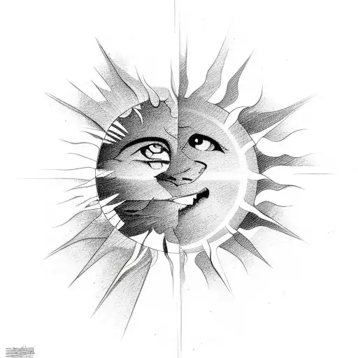 Sun Goes West With Broken Glass