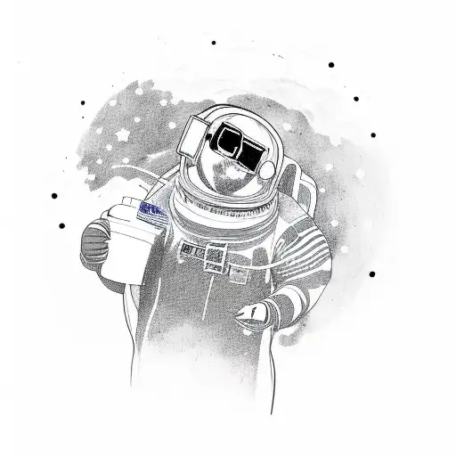 Penguin As A Astronaut