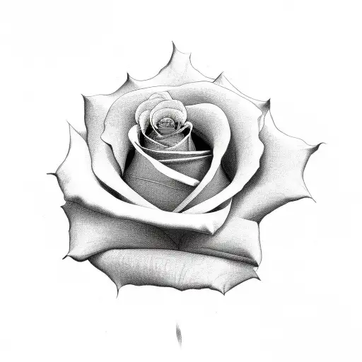 Black Women's With Roses