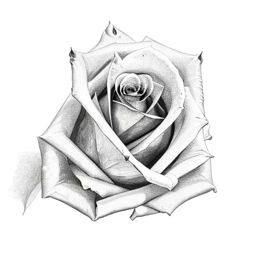Long Dramatic Rose