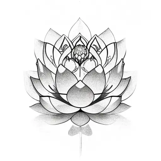 Glass Coca Cola Bottle With Lotus Flower In It