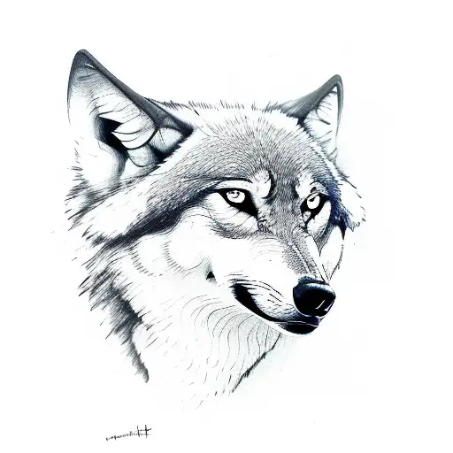 Wolf With Shades