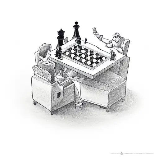 Chess Sitting In Cinema