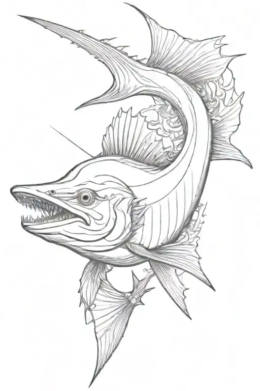 Swordfish Sailfish Shark