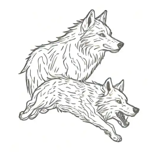 Include Imagery Of A Wolf Pack Symbolizing The Support You've Found Along The Way