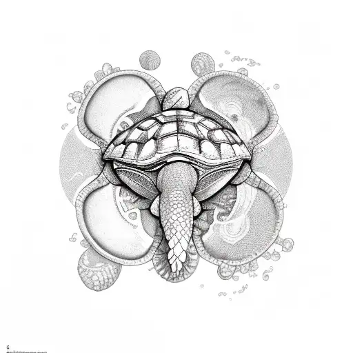 Aphrodite With Turtle Shell