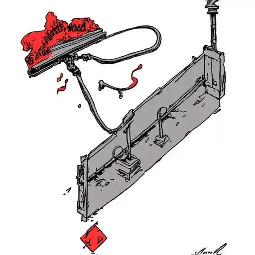 On The Road To Hell There Was A Railroad Line And A Poor Boy Workin' On A Song