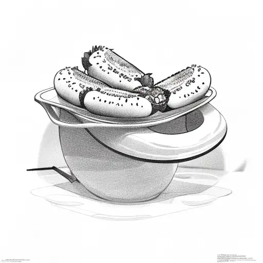 Hot Dog Eating Strawberries