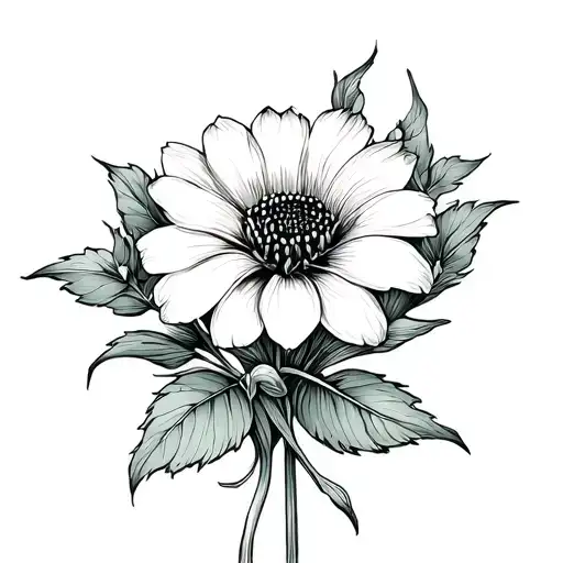 October Flower Blooming