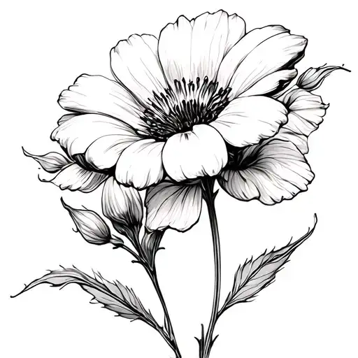 Cosmo Flower Blooming Flower