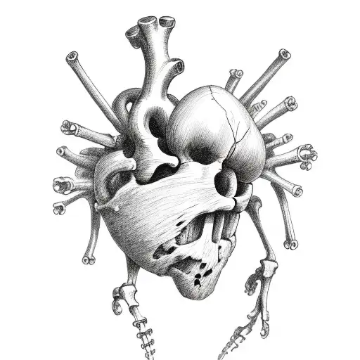 Skeleton Human Heart